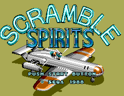 Scramble Spirits screenshot 3 for Sega Master System